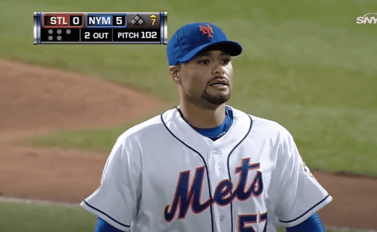 Johan Santana showcasing his changeup technique, a key skill for left-handed pitchers.